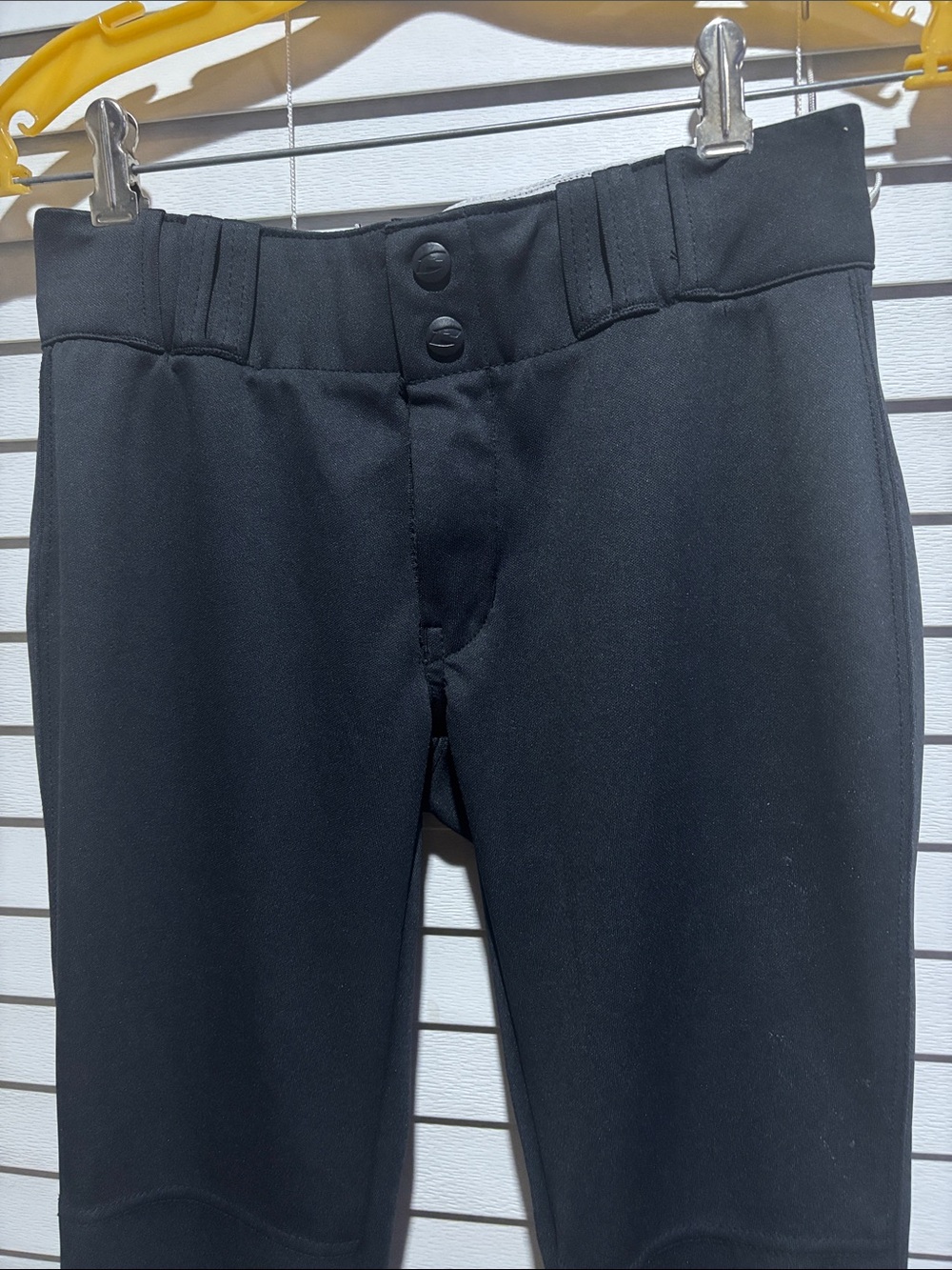 Girls Black softball / baseball Bottoms - Picture 2 of 6